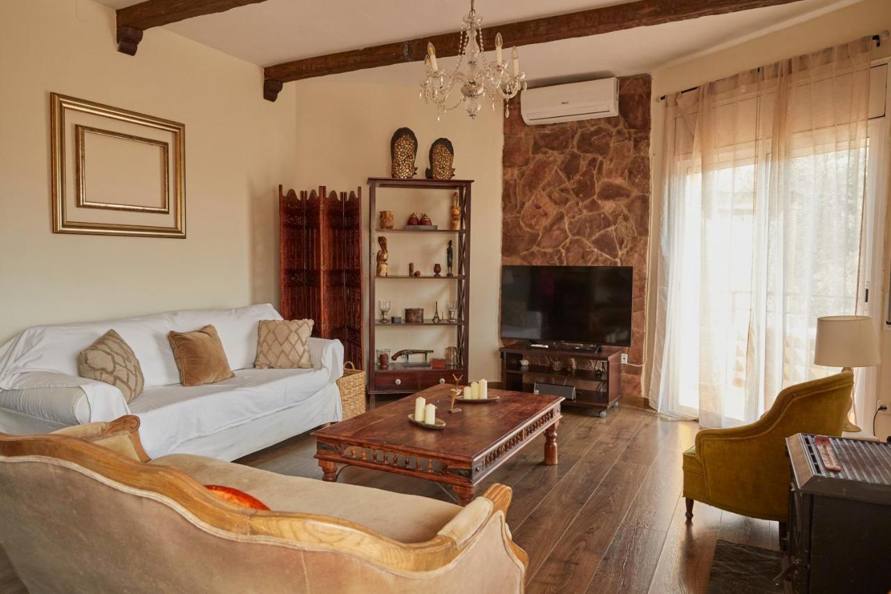 Amazing Vila Close To Sitges, Jacuzzi, Swimming Pool & Exellent Views Olivella ภายนอก รูปภาพ