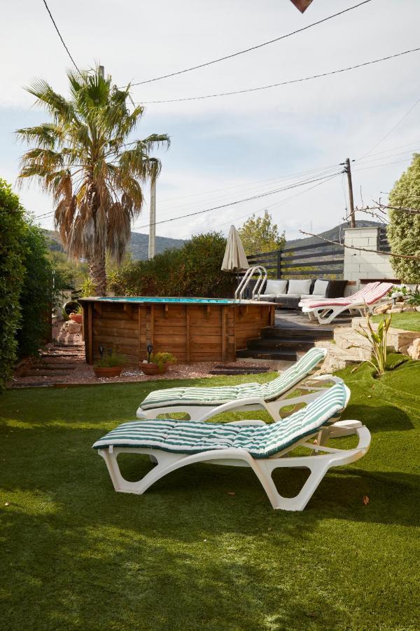 Amazing Vila Close To Sitges, Jacuzzi, Swimming Pool & Exellent Views Olivella ภายนอก รูปภาพ