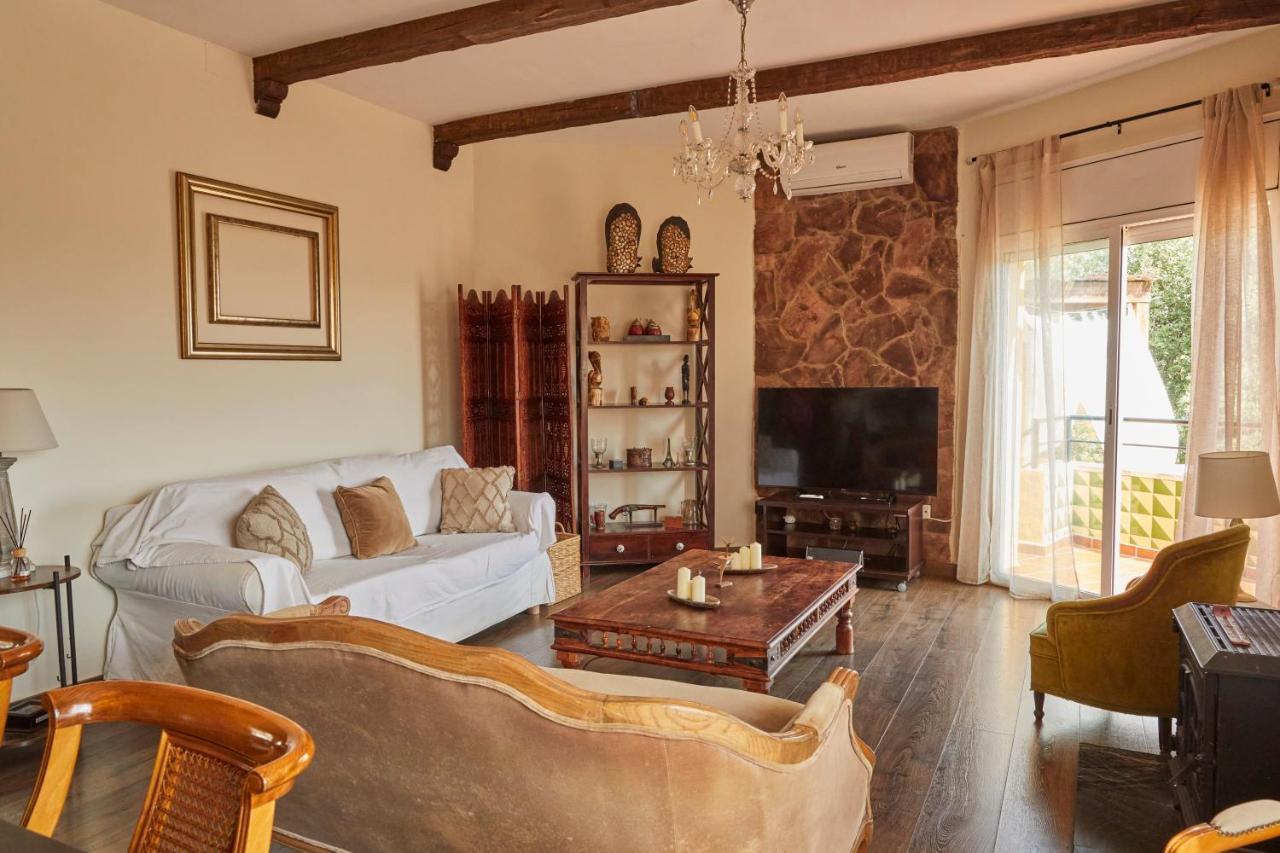 Amazing Vila Close To Sitges, Jacuzzi, Swimming Pool & Exellent Views Olivella ภายนอก รูปภาพ