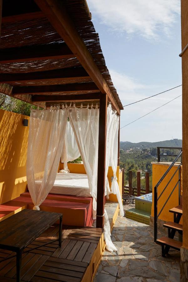 Amazing Vila Close To Sitges, Jacuzzi, Swimming Pool & Exellent Views Olivella ภายนอก รูปภาพ
