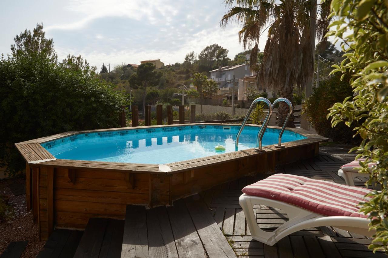 Amazing Vila Close To Sitges, Jacuzzi, Swimming Pool & Exellent Views Olivella ภายนอก รูปภาพ